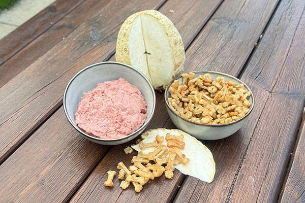 Kaninchen-Sellerie (Ei-frei)